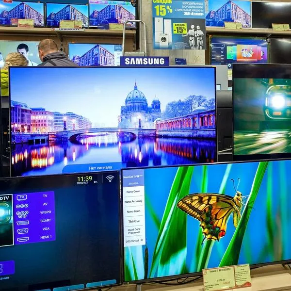 Descuentos en televisores.
