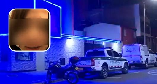 Paola Castaño, mujer que fue atacada por su expareja, un policía que la vio saliendo de un motel en Bogotá con otro hombre, sospecha de familia.