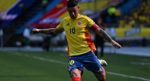 Gol de James Rodríguez con Colombia ante Argentina le permitió igualar marca de Falcao García por las Eliminatorias al Mundial de 2026.