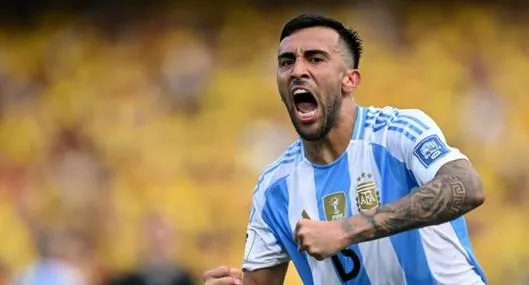 Vea acá el gol de Nicolás González en Colombia vs Argentina, en el Metropolitano