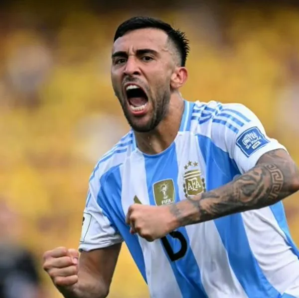 Vea acá el gol de Nicolás González en Colombia vs Argentina, en el Metropolitano
