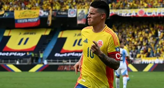 Diario Olé elogia a James Rodríguez por figura en partido Colombia vs. Argentina