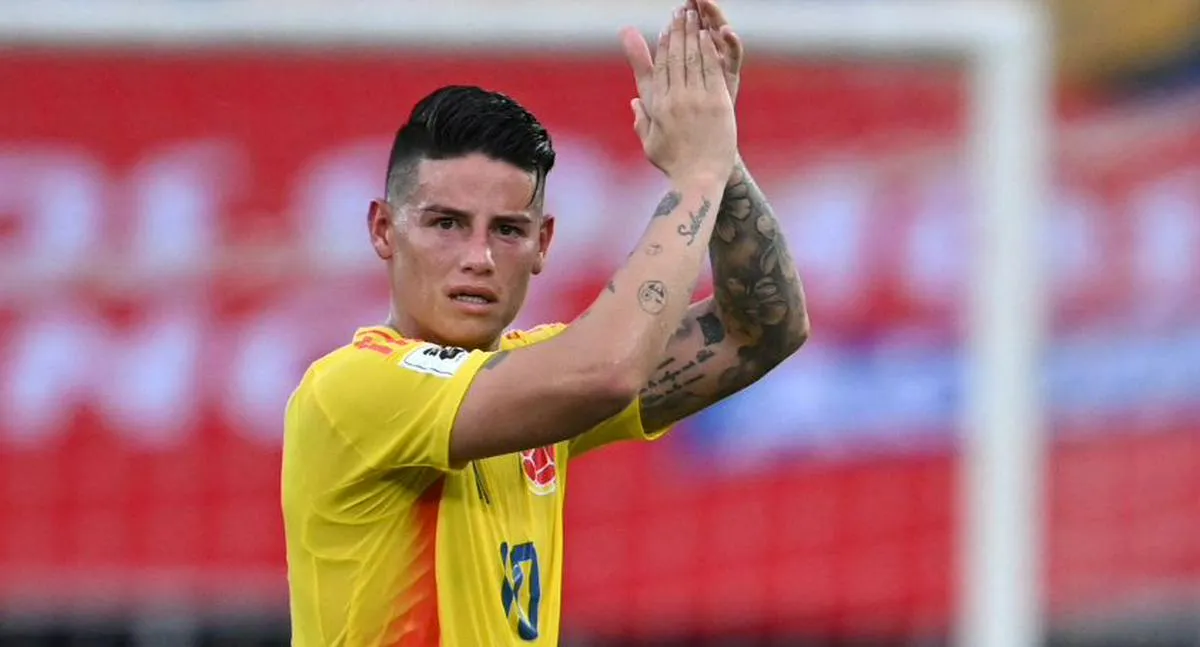 Periodista le dijo te amo a James Rodríguez, luego de partido entre Colombia y Argentina