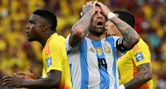 Así reaccionaron los argentinos a la derrota con Colombia.