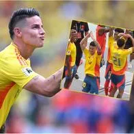 [Video] Celebración de Colombia a Argentina que pocos vieron; James comandó curioso baile