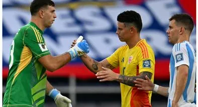 Dibu Martínez publicación tras Argentina-Colombia; ¿respuesta a James Rodríguez?