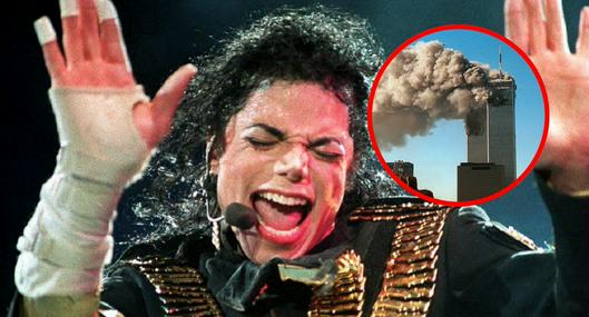 Michael Jackson, a propósito de la historia de cómo se salvó de morir en el atentado de las Torres Gemelas el 11 de septiembre de 2001.