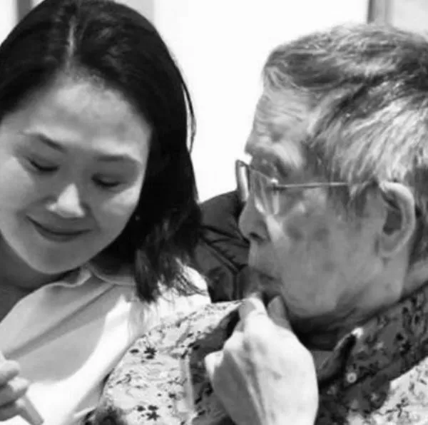 Última foto de Alberto Fujimori. 