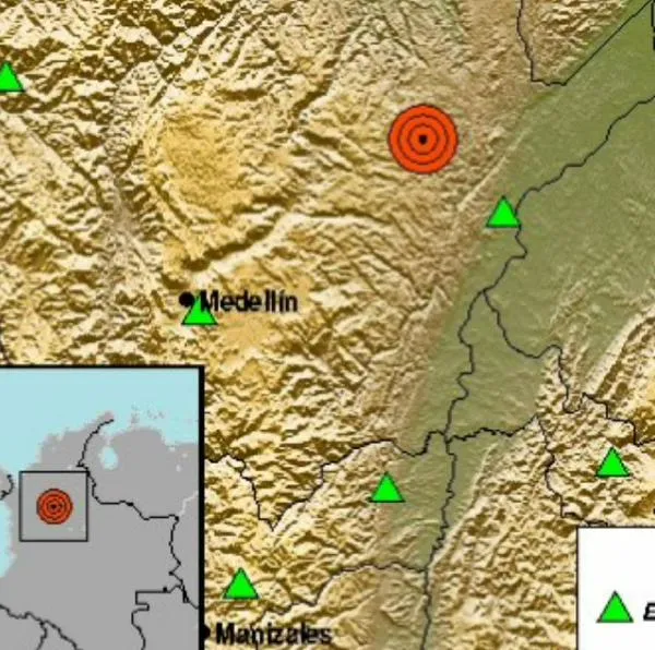 Temblor hoy de 4.5 en Colombia se sintió en Antioquia y epicentro fue en Vegachí
