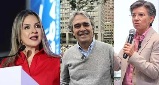 Vicky Dávila, Sergio Fajardo y Claudia López lideran intención de voto para las presidenciales de 2026