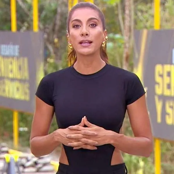Foto de Andrea Serna, en nota de por qué la presentadora dijo estar dolida en Desafío confrontó a Darlyn en cámara
