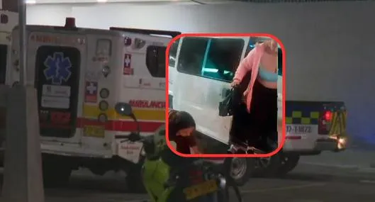 Videos del feminicidio contra mujer en un bus en la localidad de Bosa. Hubo ataque a otra persona, quien sería la suegra de la víctima. 