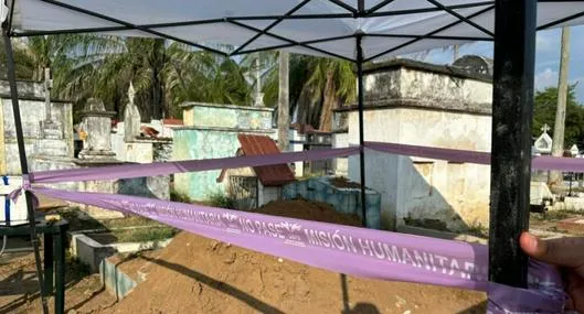 Seis cuerpos de personas dadas por desaparecidas fueron recuperados en cementerio de Neiva