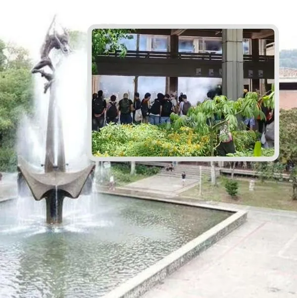 Suspenden clases en Universidad de Antioquia por encapuchados 