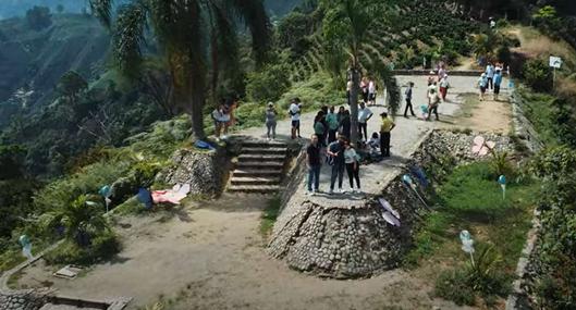 Foto de Farallones de Citará, en nota de cómo llegar a Betania, donde está Machu Picchu colombiano.