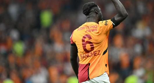 ¡Qué regreso! Davinson Sánchez abrió el marcador en el Galatasaray vs. Rizespor