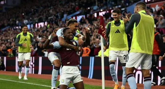 Así fue el golazo de Jhon Durán en Aston Villa vs Everton, por la Premier League