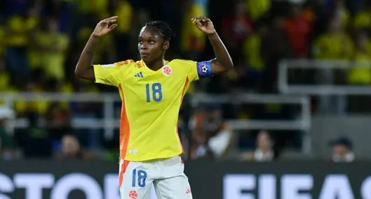 Linda Caicedo, en nota sobre gol de Colombia vs. Países Bajos