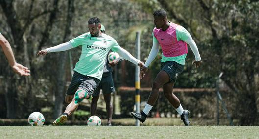 Atlético Nacional no contará con Edwin Cardona ni con Kevin Parra para el partido por Copa BetPlay contra Alianza en Valledupar.