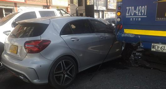 Fleteo en Bogotá: conductor persiguió a ladrones y los arrolló matando a uno