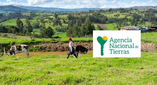 Agencia Nacional de Tierras entregará terrenos a víctimas del conflicto