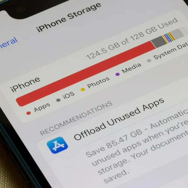 ¿Cómo hacer para tener más almacenamiento en iPhone?