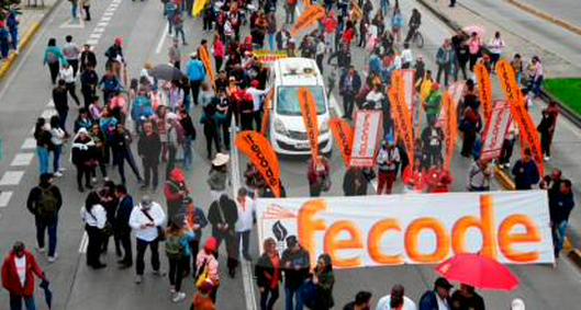 Fecode anuncia que vuelve a las calles este 19 de septiembre