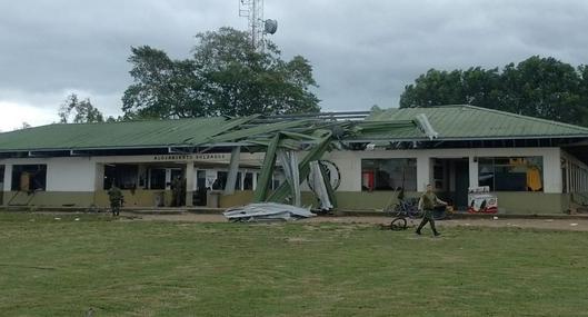 Mininterior condenó ataque a base militar en Arauca y trata de dar con responsables