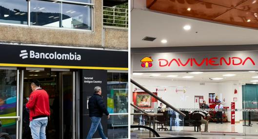 Davivienda, Bancolombia, Av Villas y más bancos reciben aviso de Superfinanciera