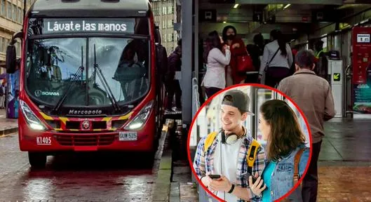 ¿Dónde es mejor llevar la maleta, adelante o atrás si va en Transmilenio o SITP?