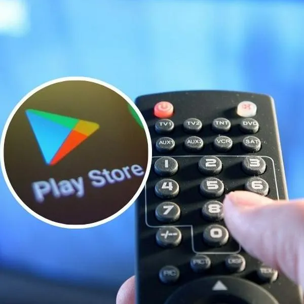 Fotos de televisor y aplicaciones, en nota de cómo instalar Google Play Store en televisor para disfrutar aplicaciones gratis