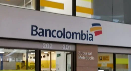 Bancolombia con tope de $ 8 millones para movimientos en algunos cajeros