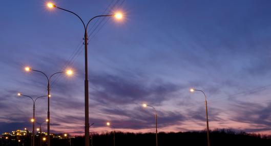 Apagón en Ecuador por racionamiento de energía. 