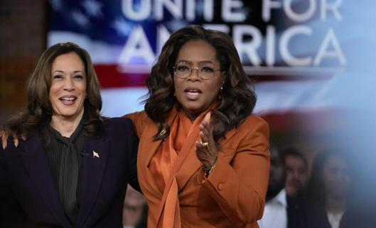 Harris, estrella invitada en el programa de Oprah; Trump asiste a un acto contra el antisemitismo