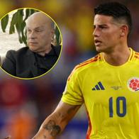 Carlos A Vélez critica a James Rodríguez por Selección Colombia en Copa América