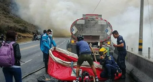 Incendio en Mondoñedo.