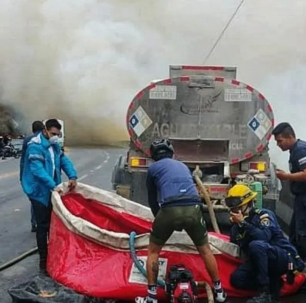 Incendio en Mondoñedo.