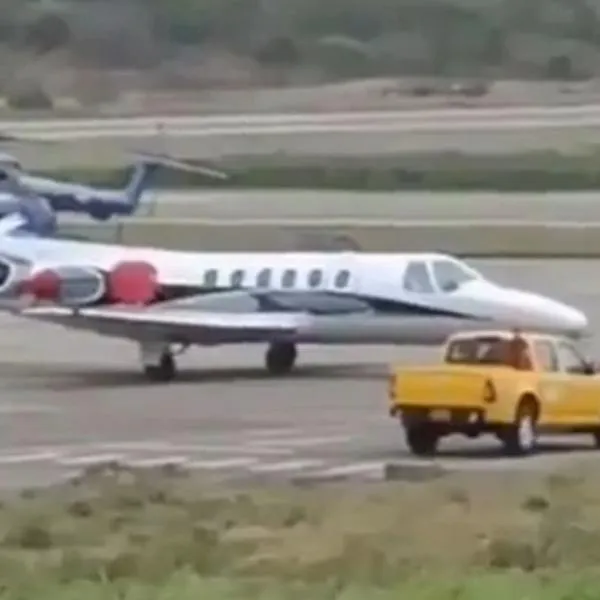 Quiénes iban en la avioneta venezolana que aterrizó en Cúcuta. 