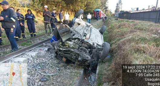 Abogada iba conduciendo carro que se estrelló contra el Tren de la Sabana,