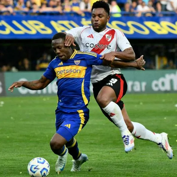 Foto de Miguel Ángel Borja, en nota de por qué Miguel Borja fue tendencia en triunfo de River Plate contra Boca Juniors