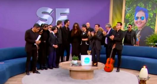 La 'Gorda' Fabiola recibió homenaje en 'Sábados felices' con una canción