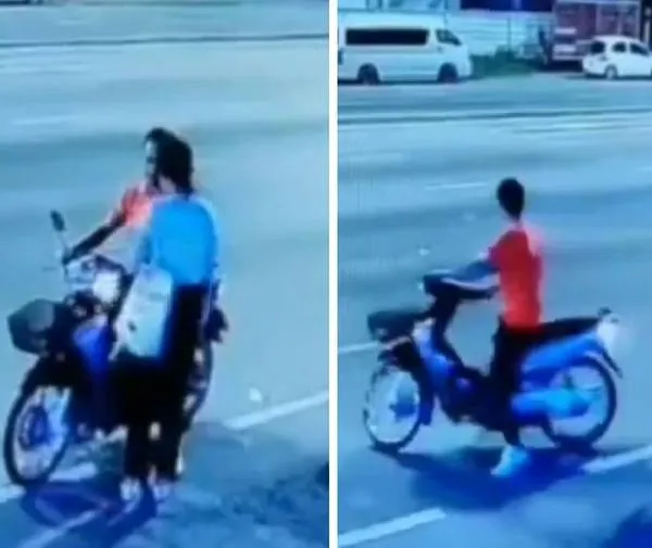 Video | Motociclista murió atropellado, segundos después de despedirse de su novia
