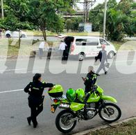 Accidente de tránsito hoy dejó 2 muertos cerca a estación Envigado del metro