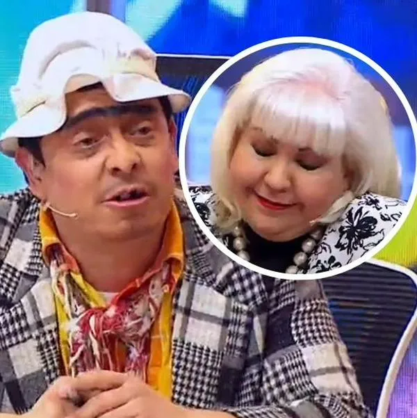 Fotos de Suso y de Gorda Fabiola, en nota de cuál era sueño de Gorda Fabiola en TV y aún no se cumple: Suso metió a Caracol