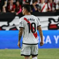 James Rodríguez divide a la hinchada del Rayo Vallecano.