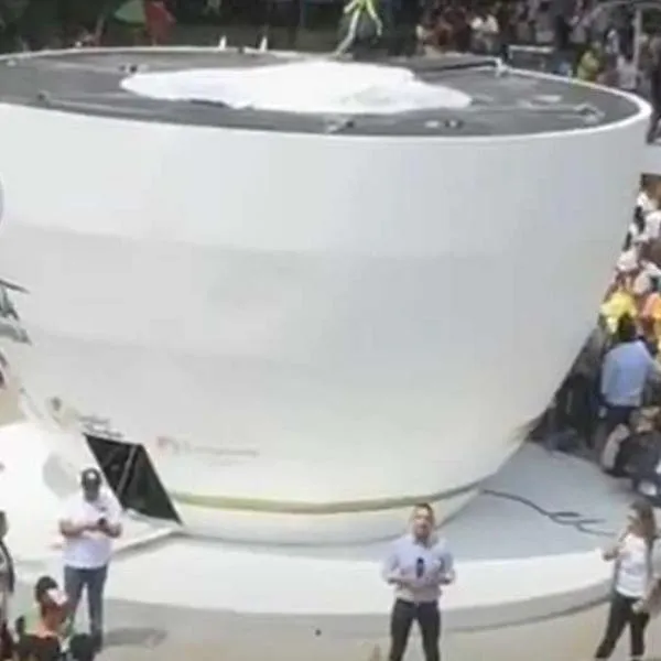Foto de Chinchiná, en nota de cuál es el pueblo con taza de café más grande en mundo, Chinchiná, y otro récord