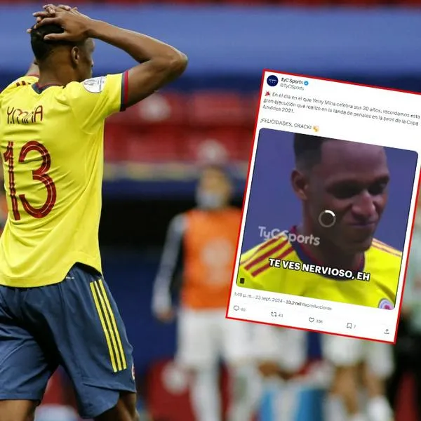 Yerry Mina cumpleaños: TyC Sports (Argentina) se burló con video y causó revuelo