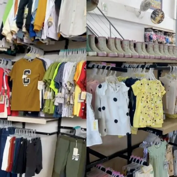 Imágenes de 'outlet' oculto de Offcorss en Bogotá a propósito de precios y promociones