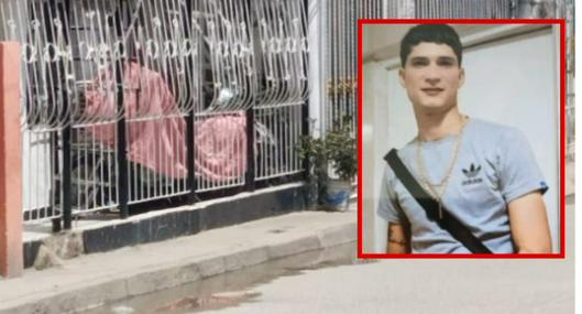 El era Andrés, joven que fue asesinado en Cartagena mientras estaba en una videollamada con su mamá. Un sicario le disparó a quemarropa