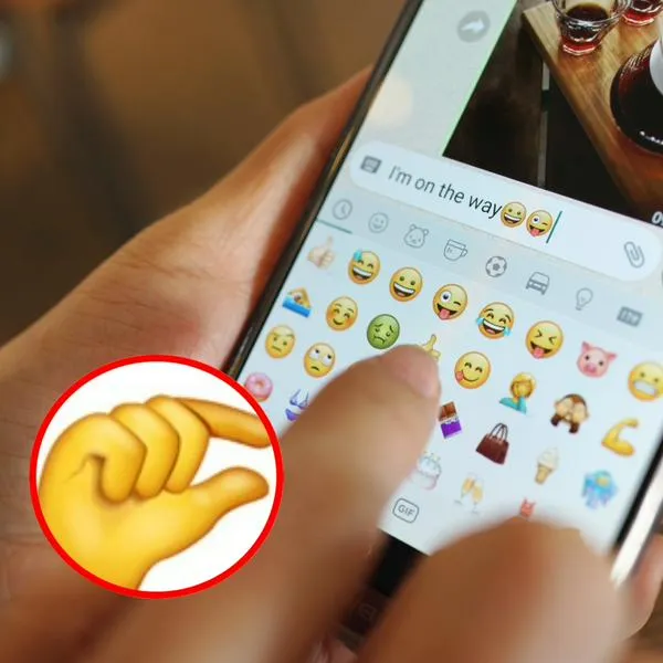 ¿Qué significa el emoji de los dedos pellizcando en WhatsApp? 